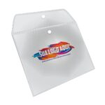 Embalagem plástica 15x13cm em PVC cristal para lingeries + Logo - Imagem 3
