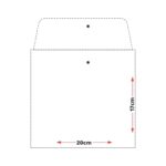 Embalagem plástica 20X17cm em PVC cristal para lingerie - Sem Logo - Imagem 4