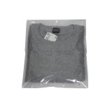 Embalagem plástica 25X30cm em PVC cristal para roupa íntimas + Logo