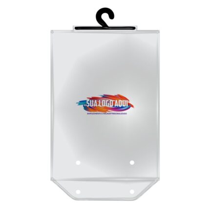 Embalagem Plástica 33X36cm em PVC com botão + Logo