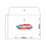 Embalagem plástica 19X14cm em PVC cristal para biquínis, lingerie + Logo - Imagem 4