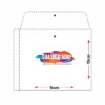 Embalagem Plástica em PVC Cristal 16x13 cm p/roupas íntimas + Logo - Imagem 3