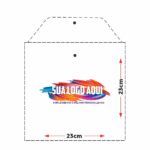 Embalagem plástica 23X23cm em PVC cristal para biquínis, lingeries + Logo - Imagem 4