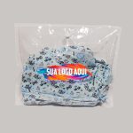 Embalagem plástica 22x19cm em PVC cristal para lingerie + Logo