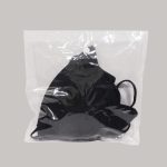 Embalagem plástica 20x24cm em PVC cristal para lingeries sem logo