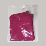 Embalagem plástica 25X25cm em PVC cristal para biquínis - Sem Logo