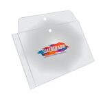 Embalagem plástica 21X17cm em PVC cristal para lingerie+ Logo - Imagem 3