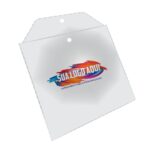 Embalagem plástica 25X30cm em PVC cristal para roupa íntimas + Logo - Imagem 3
