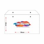Embalagem em PVC cristal 30X20cm para lingeries, biquínis - Com Logo - Imagem 4