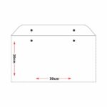 Embalagem em PVC cristal 30X20cm para lingeries, biquínis - Sem Logo - Imagem 4