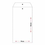 Embalagem plástica 19X36cm em PVC cristal para roupas íntimas, biquínis, lingerie - Sem Logo - Imagem 4