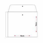 Embalagens Plásticas em PVC Cristal 16x13 cm p/ moda íntima - Sem Logo - Imagem 3