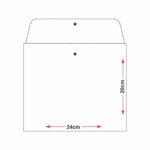 Embalagem plástica 20x24cm em PVC cristal para lingeries sem logo - Imagem 4