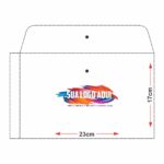Embalagem plástica 23x17cm em PVC cristal para lingerie + Logo - Imagem 3