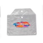 Embalagem plástica 23x17cm em PVC cristal para lingerie + Logo - Imagem 2