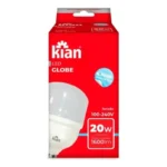 Lampada Led Globe 20w 6.500k Branca Fria Base E27 Kian - Imagem 3